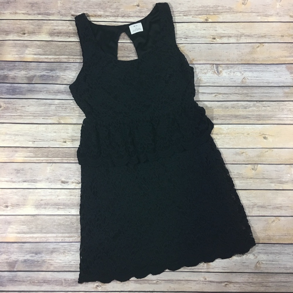 Pins and Needles lace peplum dress
